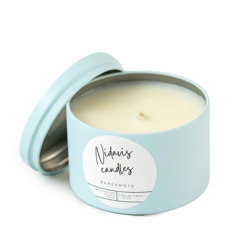 Lumânare din ceară de soia